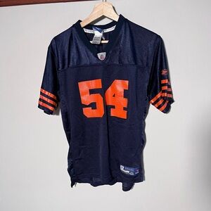 Reebok Navy and Orange NFL Jersey